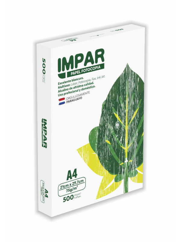 Resma papel A4 75 Grs (Caja x10) IMPAR